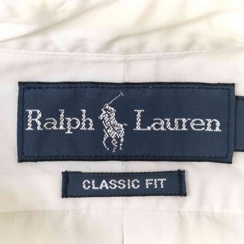 ラルフローレン RALPH LAUREN CLASSIC FIT ポニー 刺繍 ボタンダウン シャツ メンズ import:S