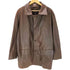 ANTELOPE Genuine Leather アンティロープ 本革 リアルレザー 2WAY カラー カーコート ジャケット メンズ import:L