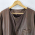 ANTELOPE Genuine Leather アンティロープ 本革 リアルレザー 2WAY カラー カーコート ジャケット メンズ import:L