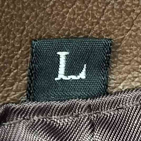 ANTELOPE Genuine Leather アンティロープ 本革 リアルレザー 2WAY カラー カーコート ジャケット メンズ import:L