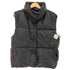 ザラ ZARA フェイクレザーパフベスト レディース import:M
