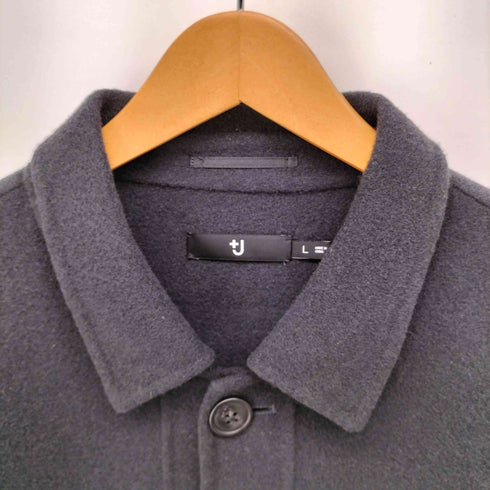 ユニクロプラスジェイ UNIQLO+J ウールブレンド オーバーサイズ シャツジャケット メンズ import:L