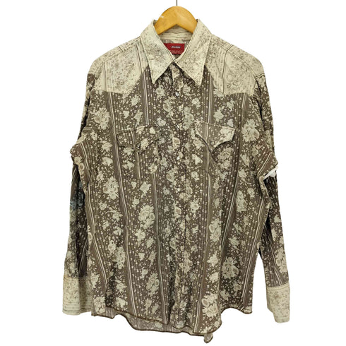 ディッキーズ Dickies 60-70S USA製 総柄 ウエスタン シャツ メンズ 17-17 1/2