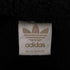 アディダス adidas 80-90S デサント製 ジップアップ ボアフード スウェット ジャケット メンズ JASPO O