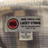 ラッキーストライク LUCKY STRIKE オンブレ チェック ウエスタン ネル シャツ メンズ import:M