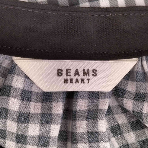 ビームスハート BEAMS HEART クレリック 袖メローブラウス レディース
