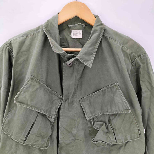 ユーエスアーミー U.S. ARMY 60S Jungle Fatigue Jacket 米軍 3rd 前期 ジャングル ファティーグ ジャケット vintage ヴィンテージ メンズ MEDIUM-REGULAR