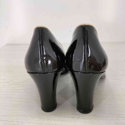 サルヴァトーレフェラガモ Salvatore Ferragamo オープントゥ パンプス レディース US:5C