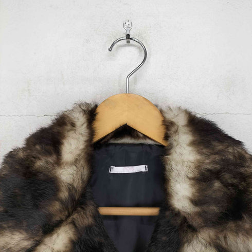 pols fur ファー 本革レザー ジャケット レディース JPN:44