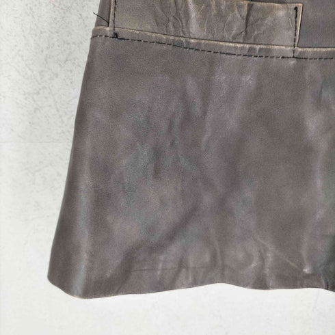 pols fur ファー 本革レザー ジャケット レディース JPN:44