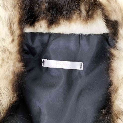pols fur ファー 本革レザー ジャケット レディース JPN:44
