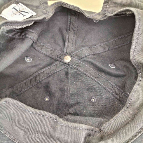 シーケーカルバンクライン ck Calvin Klein MADE IN USA ロゴ刺繍 6パネル ベースボール キャップ メンズ