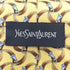 イヴサンローラン Yves Saint Laurent 総柄 シルクネクタイ メンズ