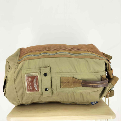 バズリクソンズ BUZZ RICKSONS TYPE BR-6 AIRCREW DUFFL BAG メッシュ ワンショルダー ダッフルバッグ メンズ LARGE