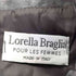 Lorella Braglia ニット切替 レザージャケット レディース JPN:42