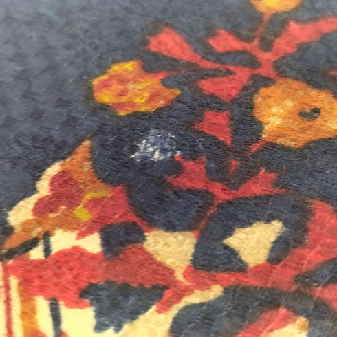 イヴサンローラン Yves Saint Laurent 花柄 シルクネクタイ メンズ