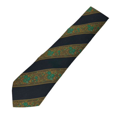 イヴサンローラン Yves Saint Laurent ストライプ シルクネクタイ メンズ