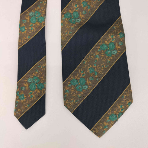 イヴサンローラン Yves Saint Laurent ストライプ シルクネクタイ メンズ