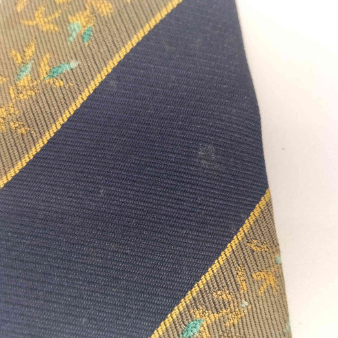 イヴサンローラン Yves Saint Laurent ストライプ シルクネクタイ メンズ