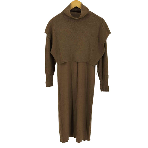 トゥデイフル TODAYFUL Layered Knit Dress レイヤード ニット ドレス レディース 36