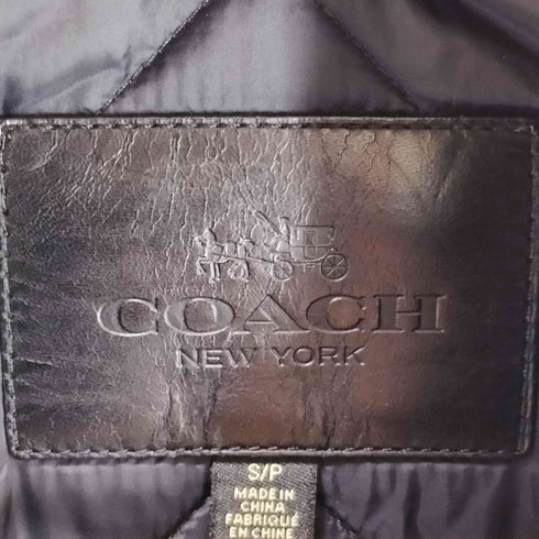 コーチ COACH キルティング ジャケット メンズ S