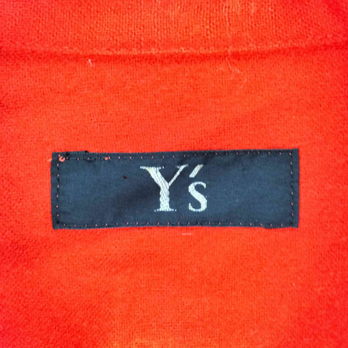 ワイズ Ys 開襟ウールオープンカラーシャツ メンズ