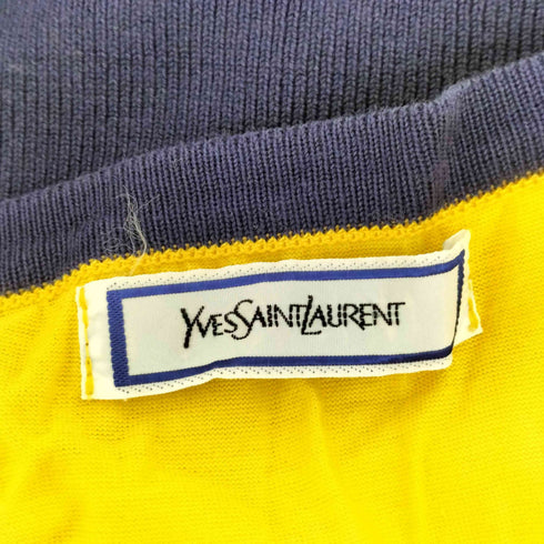 イヴサンローラン Yves Saint Laurent パフスリーブ半袖トップス レディース M