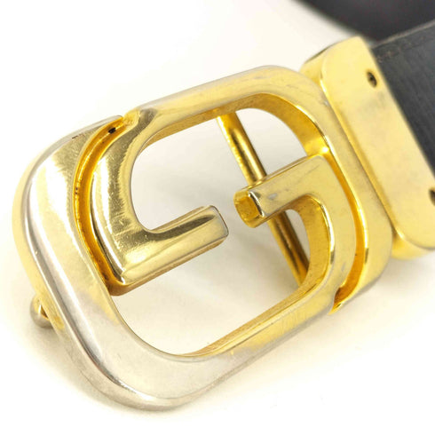 グッチ GUCCI インターロッキング Gロゴ レザーベルト レディース