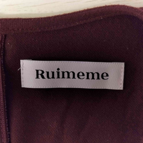 Ruimeme 22AW MERMAID FLARE DRESS マーメイド フレア ドレス レディース