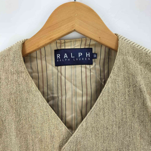 ラルフローレン RALPH LAUREN シンチバック ストライプウールベスト メンズ 9
