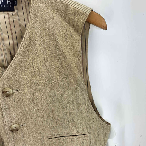 ラルフローレン RALPH LAUREN シンチバック ストライプウールベスト メンズ 9