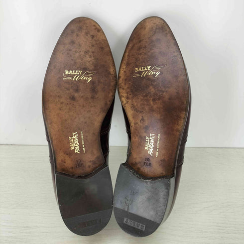 バリー BALLY 内羽根 ウイングチップ レザーシューズ メンズ 10