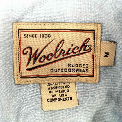 ウールリッチ WOOLRICH 90-00S ロングスリーブ デニムシャツ メンズ JPN:M