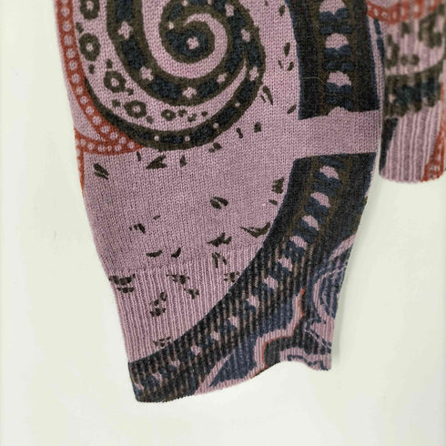 エトロ ETRO ペイズリー総柄 タートルネックニット レディース