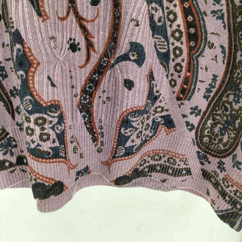 エトロ ETRO ペイズリー総柄 タートルネックニット レディース