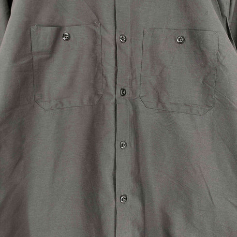 レッドキャップ RED KAP 長袖 ワークシャツ メンズ import:M