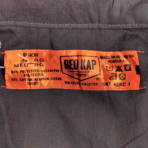 レッドキャップ RED KAP 長袖 ワークシャツ メンズ import:M