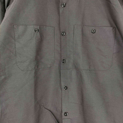 レッドキャップ RED KAP 長袖 ワークシャツ メンズ import:M
