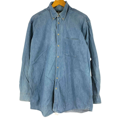 ウールリッチ WOOLRICH 80S BITTERROOT ロングスリーブ BDデニムシャツ メンズ JPN:L