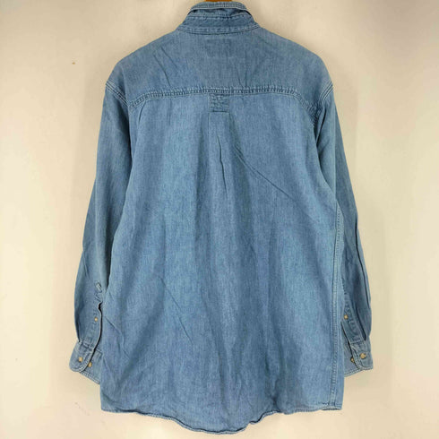 ウールリッチ WOOLRICH 80S BITTERROOT ロングスリーブ BDデニムシャツ メンズ JPN:L