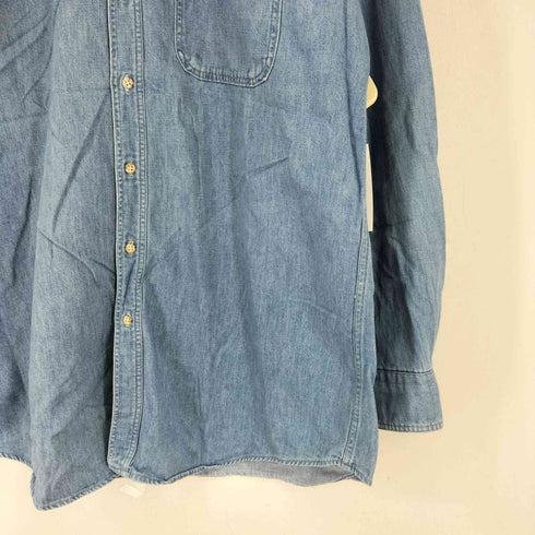 ウールリッチ WOOLRICH 80S BITTERROOT ロングスリーブ BDデニムシャツ メンズ JPN:L