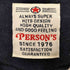 パーソンズ PERSONS 80S セーラーカラーハーフジップワンピース レディース FREE