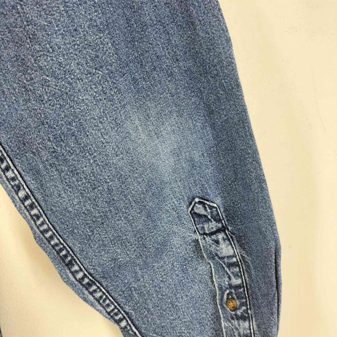 ウールリッチ WOOLRICH 90S 襟コーデュロイ ロングスリーブ BDデニムシャツ メンズ import:L