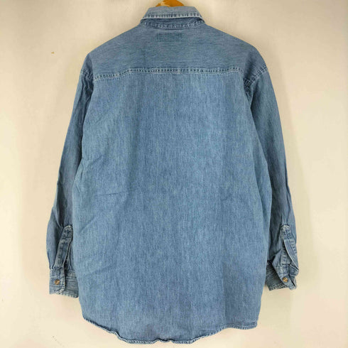 90S PRIVATE PROPERTY MADE IN USA ロングスリーブ BDデニムシャツ メンズ JPN:M