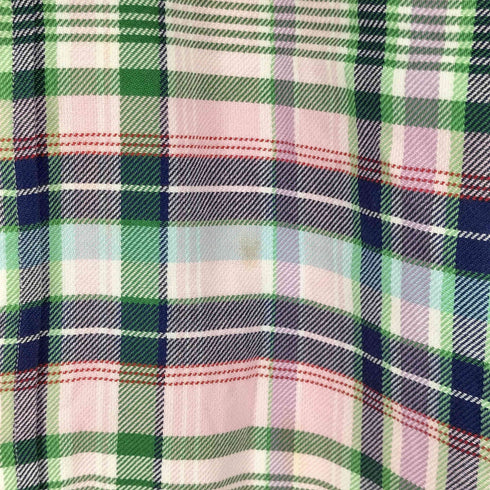 ラルフローレン RALPH LAUREN 90S チェック柄 BD シャツ メンズ import:XXL