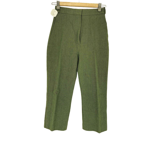 ステラマッカートニー STELLA McCARTNEY ワンタック ハイウエスト スラックス パンツ レディース 38