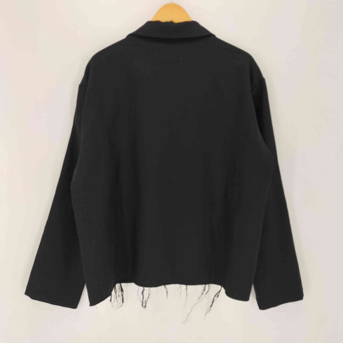 アーバンリサーチアイディー URBAN RESEARCH ID 裾ダメージ加工 オープンカラーシャツ メンズ JPN:L