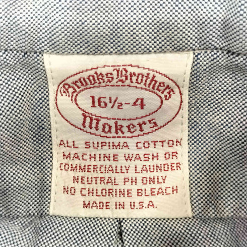 ブルックスブラザーズ BROOKS BROTHERS 長袖 BD ポケットシャツ メンズ