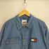 トミージーンズ tommy jeans カバーオール デニムジャケット メンズ import:L