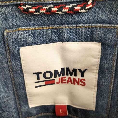 トミージーンズ tommy jeans カバーオール デニムジャケット メンズ import:L